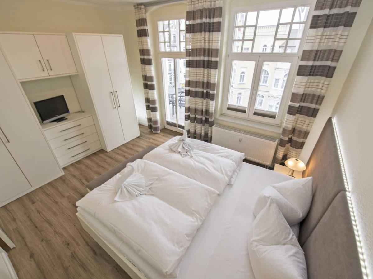Haus Metropol - Fewo 7 Mit Balkon Und Meerblick Binz Exterior foto