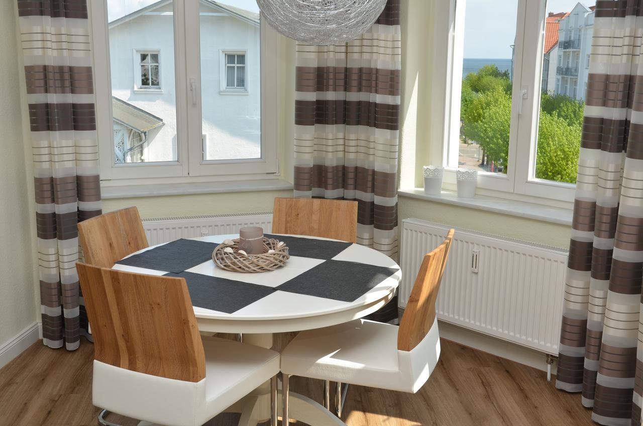 Haus Metropol - Fewo 7 Mit Balkon Und Meerblick Binz Exterior foto